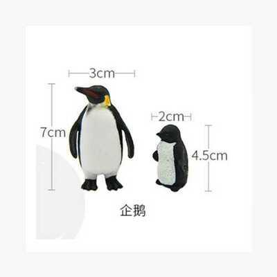 MINIATURE PENGUIN DECORATION SET