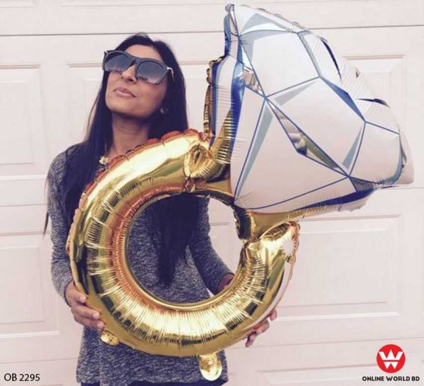 DIAMOND RING BALLOON