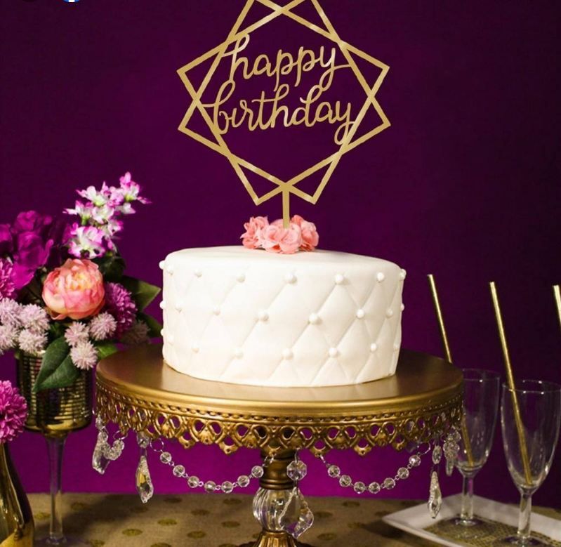 HBD Cake Topper