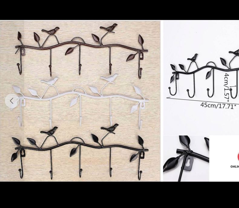 Iron Wall Mounted Hook