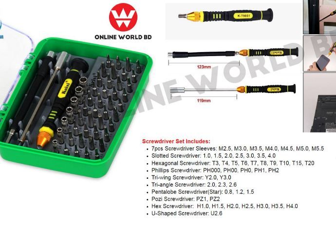 Screwdriver set