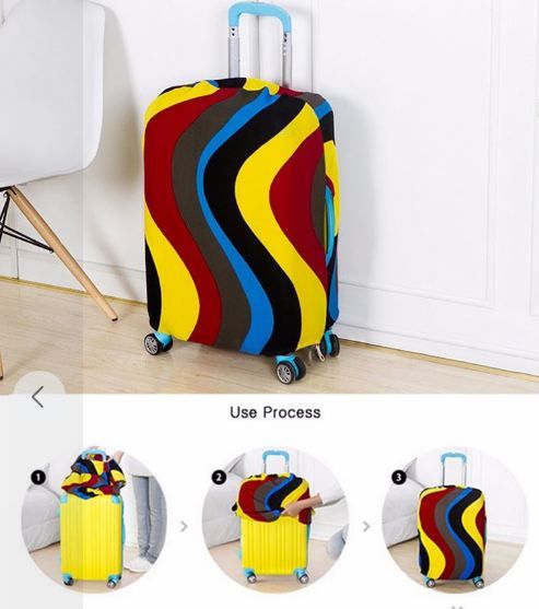 Elastic Luggage Protective Cover