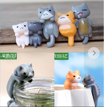 Miniature Cat décor Set