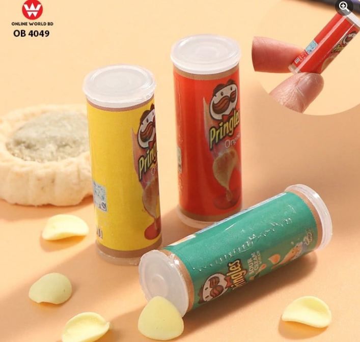 MINIATURE PRINGLES SET