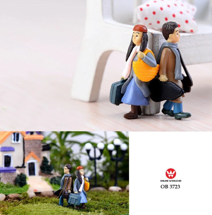 MINIATURE COUPLE DECORATION SET