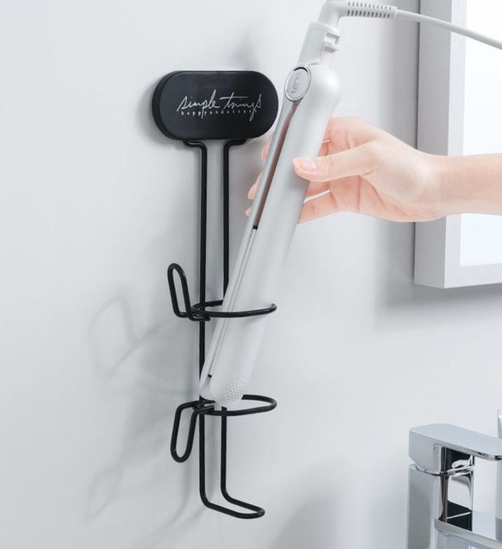 Adhesive Hair Straightener/ Curler Holder