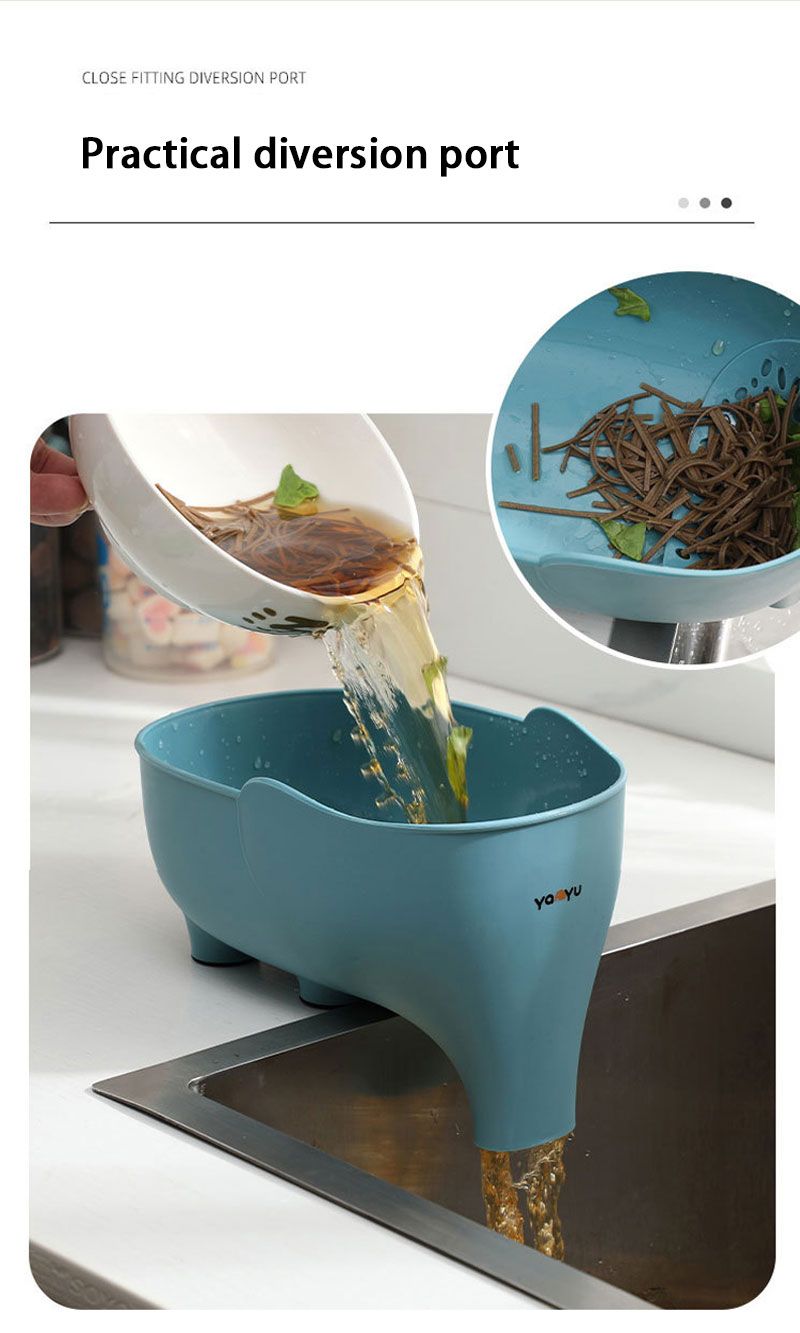 Kitchen Drain Basket/ Storage