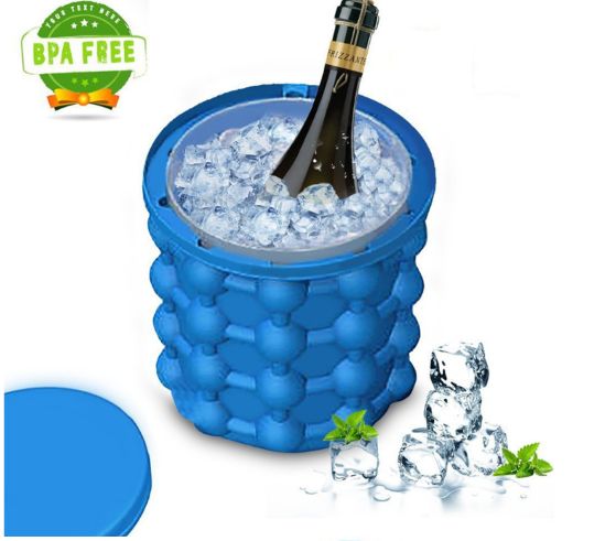 Silicone Ice Cube Bucket