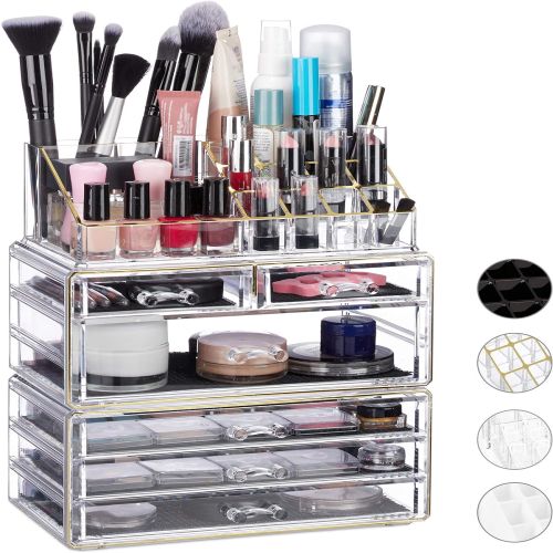 ADJUSTABLE MAKEUP ORGANIZER