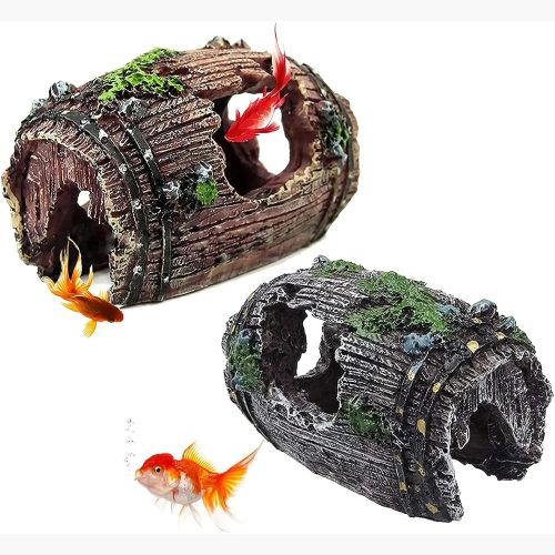 ARTIFICIAL BARREL FOR AQUARIUM