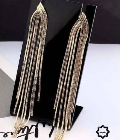 Glossy Tassel earrings