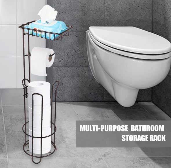 Toilet Paper Holder & Dispenser