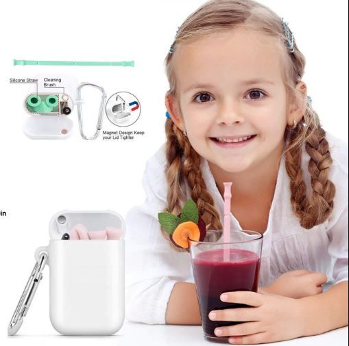SILICONE STRAW