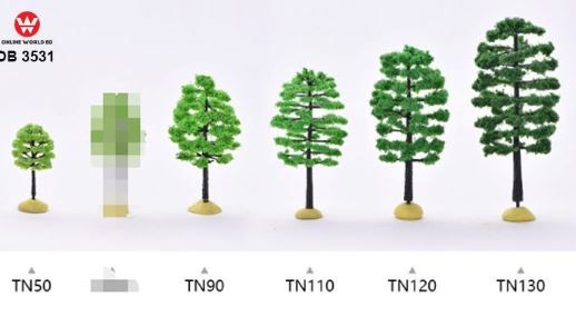 MINIATURE TREE DECOR SET