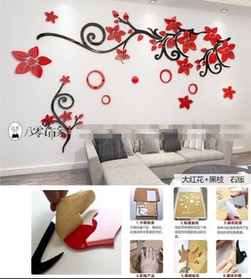 Acrylic 3D Wall Sticker