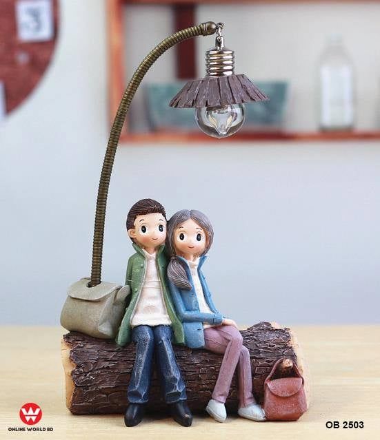 DECORATION PIECE WITH LIGHT