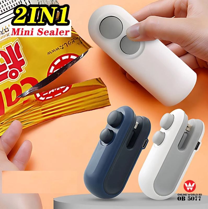 2 in 1 Heat Sealer & Cutter