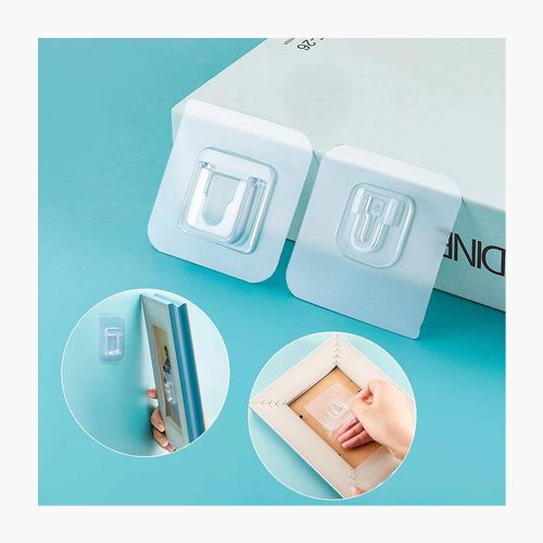 Transparent Mounted Hooks