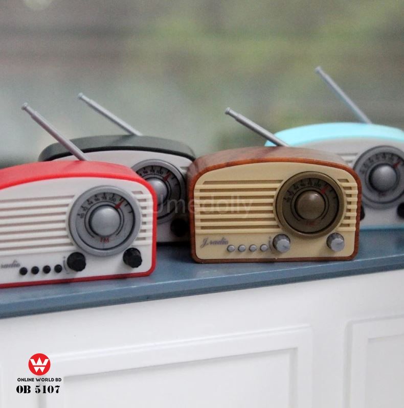 Miniature Retro Radio