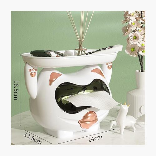 Tissue Box with Storage