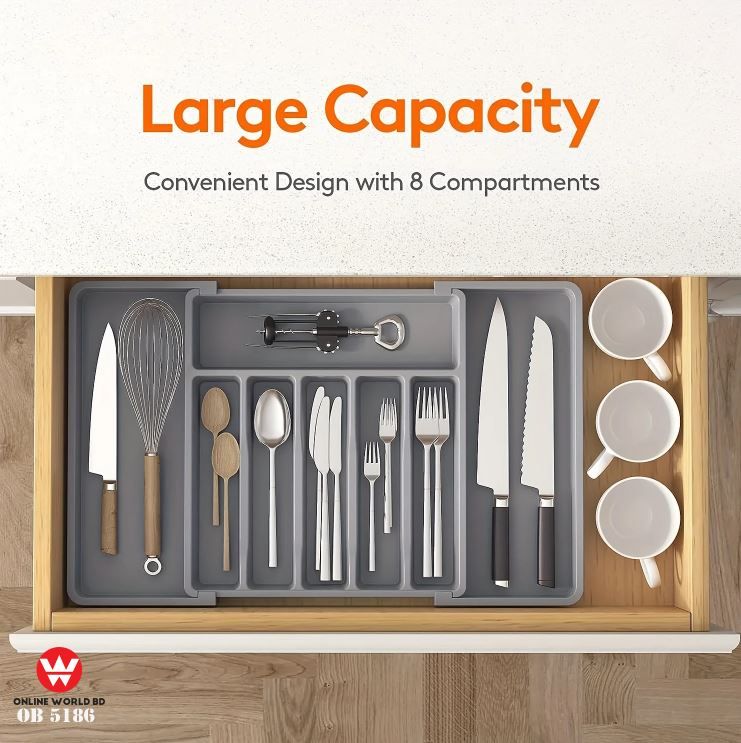 Adjustable Cutlery Organizer