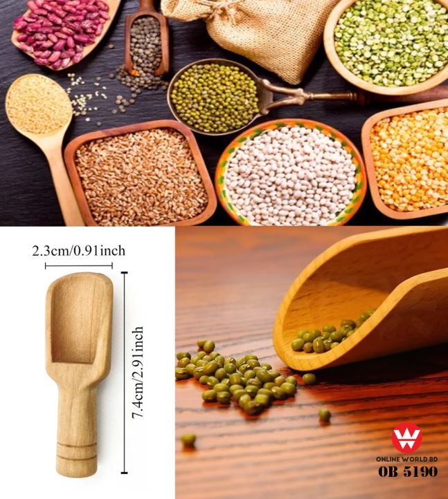 Wooden Scooping Spoon