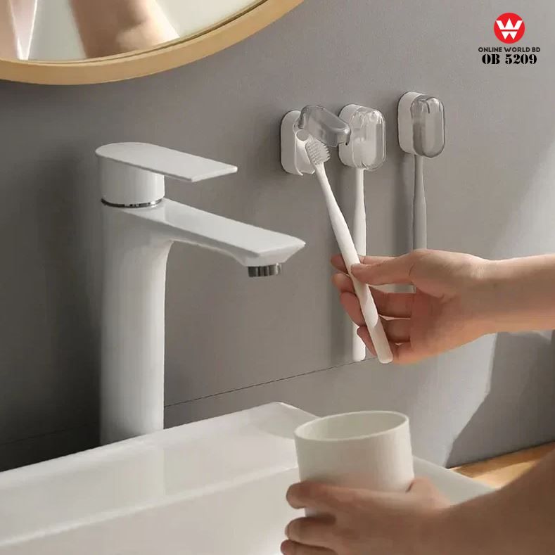 Dust-free Toothbrush Holder
