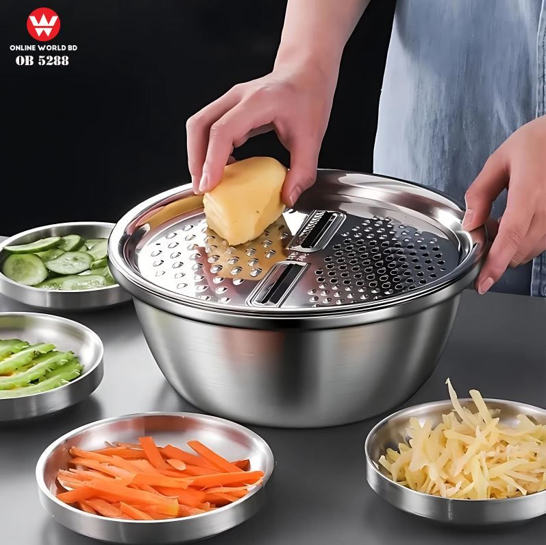 Shedder, Strainer & Pot Set