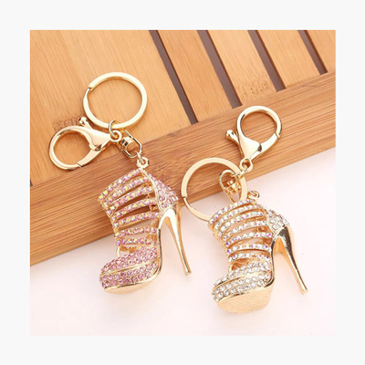 High heel keychain pendant