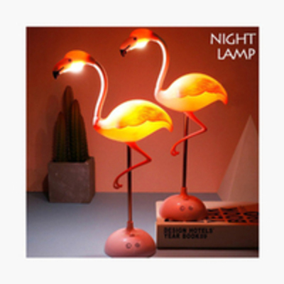 Flamingo Desk/Night stand Lamp