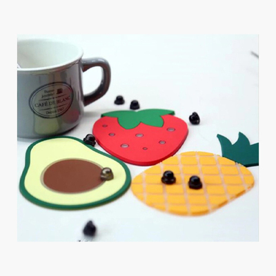 Fruit shaped coaster