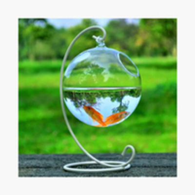HANGING GLASS VASE