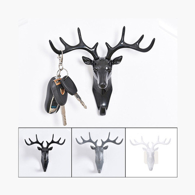 DEER HEAD ANTLERS HOOK