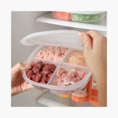 4 Slot Food Storage Box