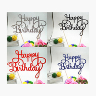 HBD Cake Topper