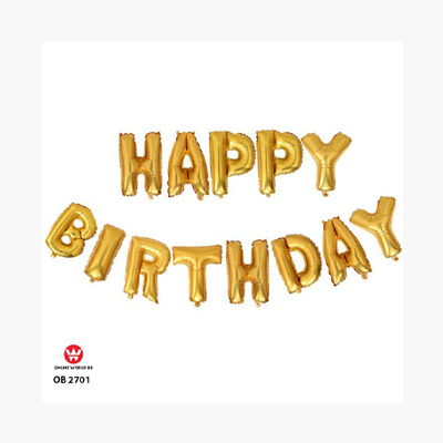 HAPPY BIRTHDAY LETTER