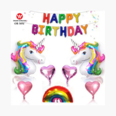 UNICORN BIRTHDAY PARTY DECORATION