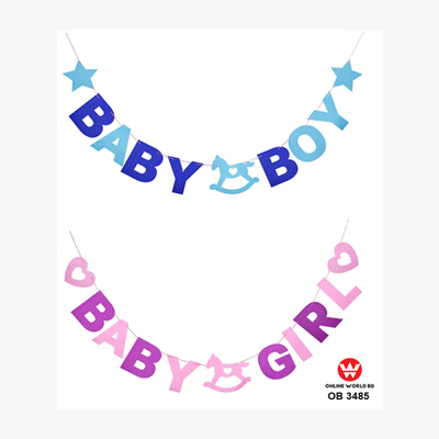 BABY SHOWER BANNER