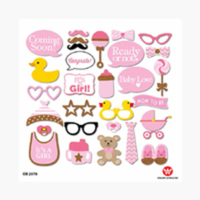 BABY SHOWER PHOTO BOOTH PROPS