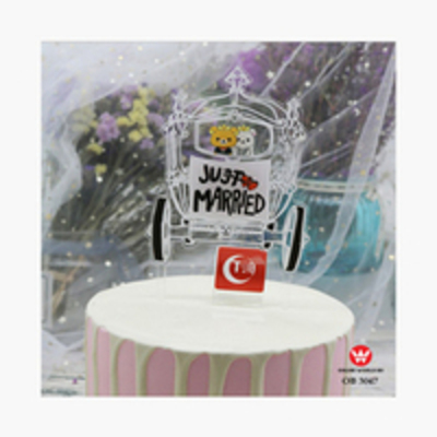 WEDDING CAKE TOPPER