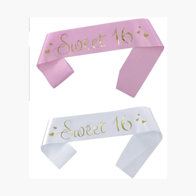 SWEET 16 BIRTHDAY SASH