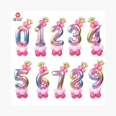 NUMBER BALLOON