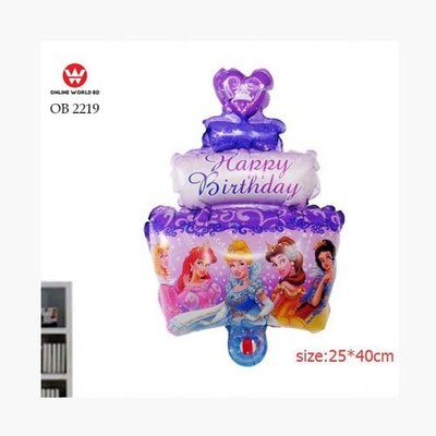 PRINCESS BIRTHDAY BALLOON