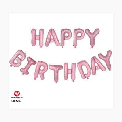 HAPPY BIRTHDAY LETTER