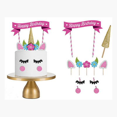 UNICORN CAKE TOPPER