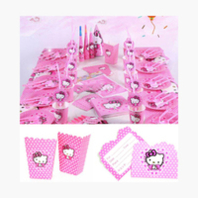 HELLO KITTY BIRTHDAY PARTY SET